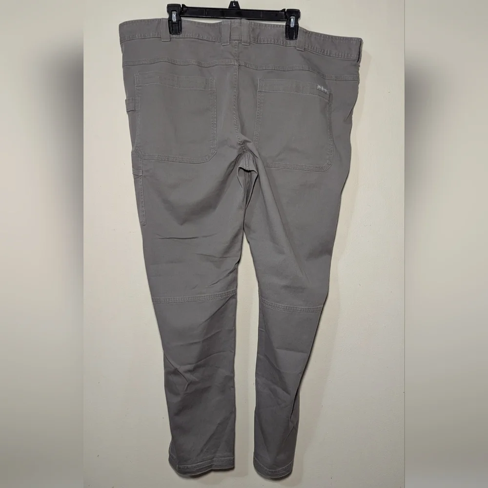 Columbia Cargo Pants Gray Utility Gorpcore Cotton Stretch Men's Size 44x32